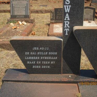 SWART Johannes Petrus 1908-1976 &amp; Margaretha Elizabeth 1911-2000