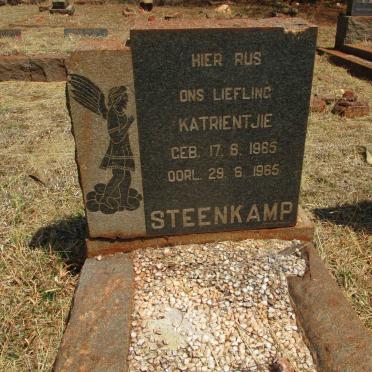 STEENKAMP Katrientjie 1965-1965 