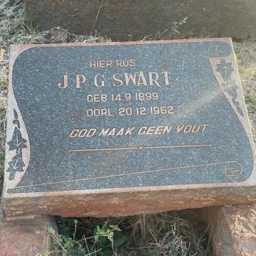 SWART J.P.G. 1899-1962