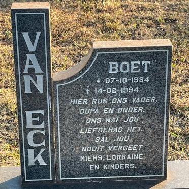 ECK Boet, van 1934-1994