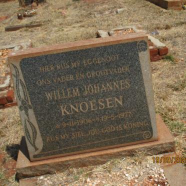 KNOESEN Willem Johannes 1906-1977