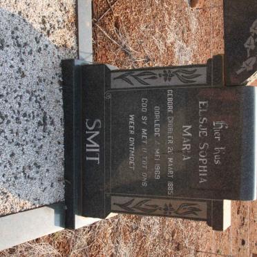 SMIT Joseph Van Dyk 1881-1966 &amp; Elsje Sophia Maria GROBLER 1885-1969