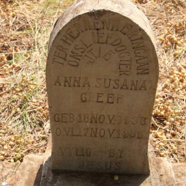 GREEF Anna Susana 1936-1936