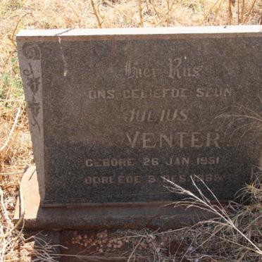 VENTER Julius 1951-1965