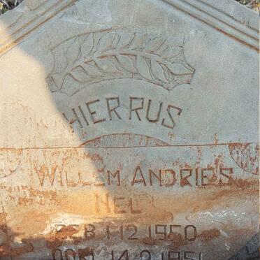 NEL Willem Andries 1950-1951