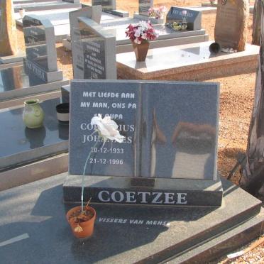 COETZEE Cornelius Johannes 1933-1996