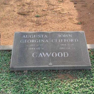 CAWOOD John Clifford 1914-1981 &amp; Augusta Georgina 1915-1984