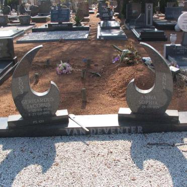 DEVENTER Gerhardus Jacaobus, van 1916-1995 &amp; Anna Sophia 1929-