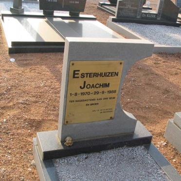 ESTERHUIZEN Joachim 1970-1988