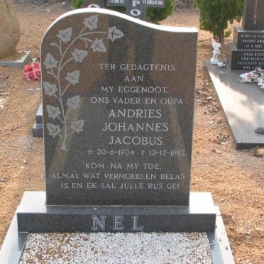 NEL Andries Johannes Jacobus 1904-1982