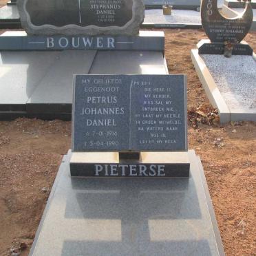 PIETERSE Petrus Johannes Daniel 1916-1990