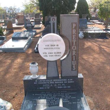 PRETORIUS Heila A.M.M. 1941-1994