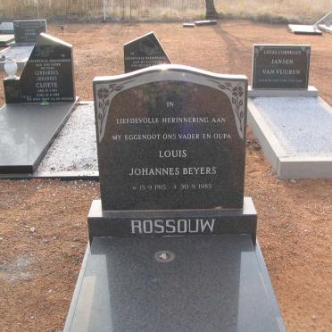 ROSSOUW Louis Johannes Beyers 1915-1985