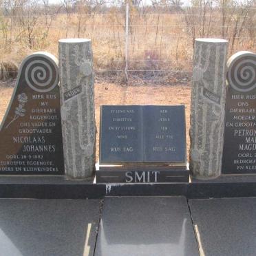 SMIT Nicolaas Johannes -1982 &amp; Petronella Maria Magdalena -1989