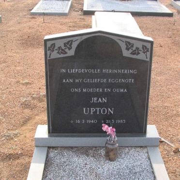 UPTON Jean 1940-1985