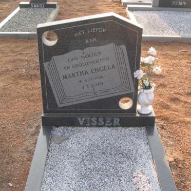 VISSER Martha Engela 1906-1991
