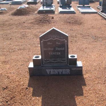 VENTER Jacobus Daniel 1913-1999