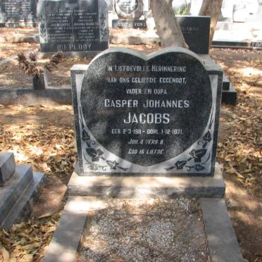JACOBS Casper Johannes 1911-1971