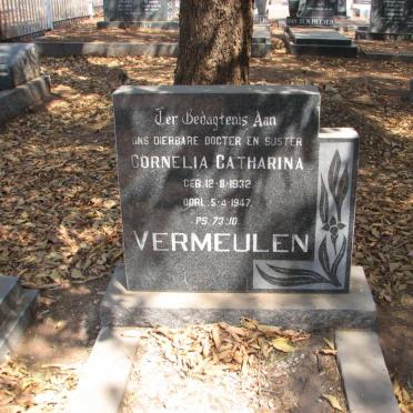 VERMEULEN Cornelia Catharina 1932-1947