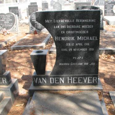 HEEVER Hendrik Michael, van den 1916-1991