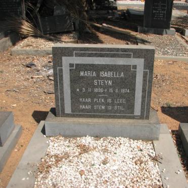 STEYN Maria Isabella 1896-1974