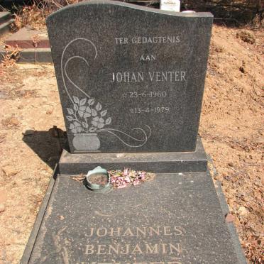 VENTER Johannes Benjamin 1960-1979