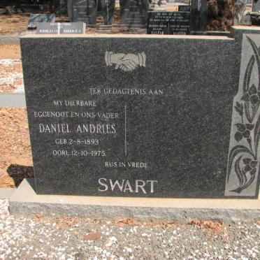 SWART Daniel Andries 1893-1975
