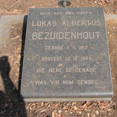 BEZUIDENHOUT Lukas Albertus 1913-1980
