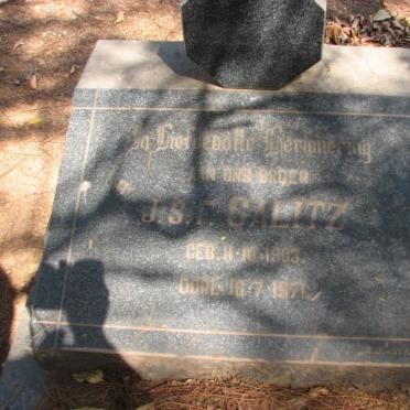 CALITZ J.S.F. 1903-1971