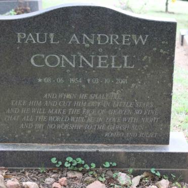 CONNELL Paul Andrew 1954-2001