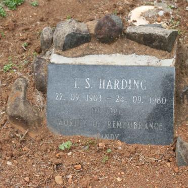 HARDING I.S. 1903-1980