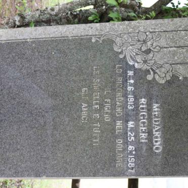 RUGGERI Medardo 1913-1987