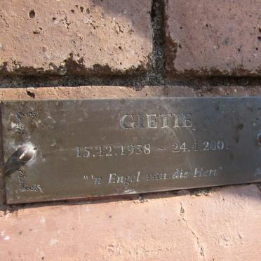 ? Gietie 1958-2001