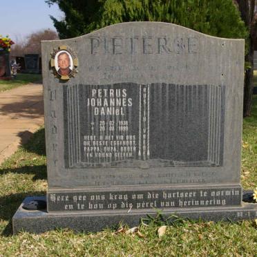 PIETERSE Petrus Johannes Daniël 1938-1999