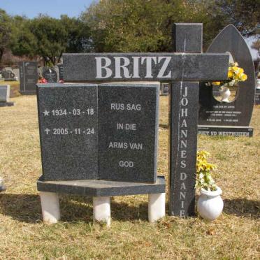 BRITZ Johannes Danie 1934-2005
