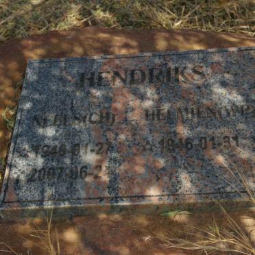 HENDRIKS C.H. 1940-2007 &amp; W.P. 1946-