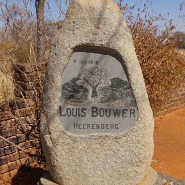 BOUWER Louis 1916-1987