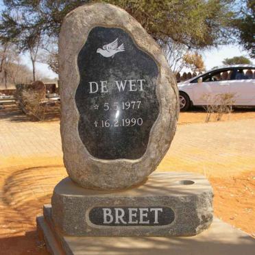 BREET De Wet 1977-1990
