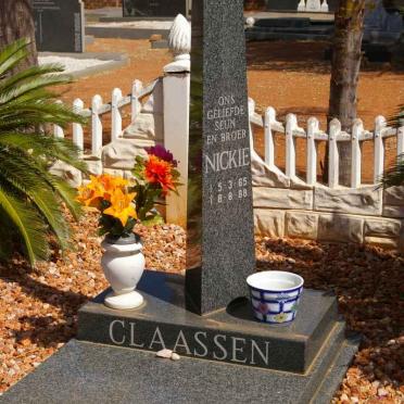 CLAASSEN Nickie 1965-1988