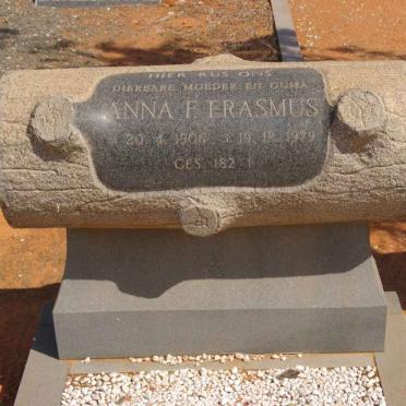 ERASMUS Anna E. 1906-1979