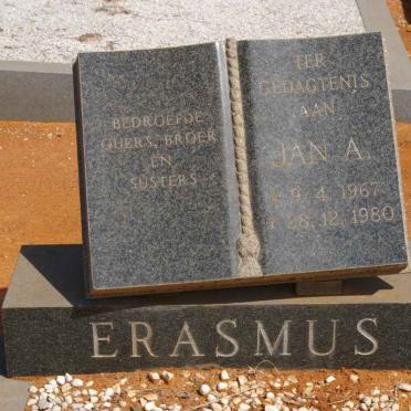 ERASMUS Jan A. 1967-1980