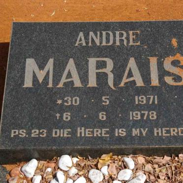 MARAIS Andre 1971-1978