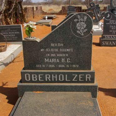 OBERHOLZER Maria H.C. 1935-1972