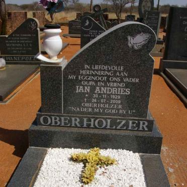 OBERHOLZER Jan Andries 1929-2009