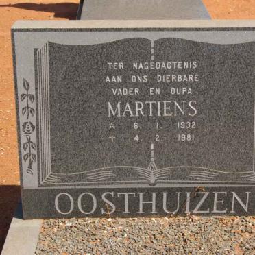 OOSTHUIZEN Martiens 1932-1981