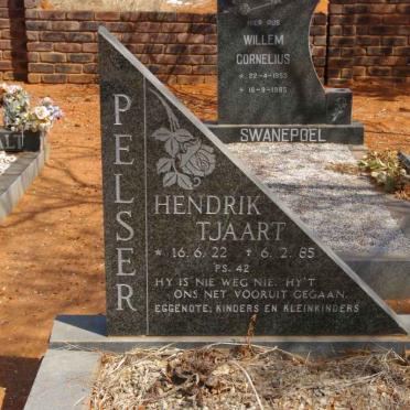 PELSER Hendrik Tjaart 1922-1985