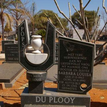 PLOOY Barbara Louisa, du 1963-1990