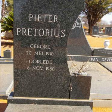 PRETORIUS Pieter 1910-1980