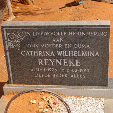 REYNEKE Catharina Wilhelmina 1906-1990