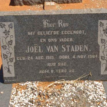 STADEN Joël, van 1915-1964